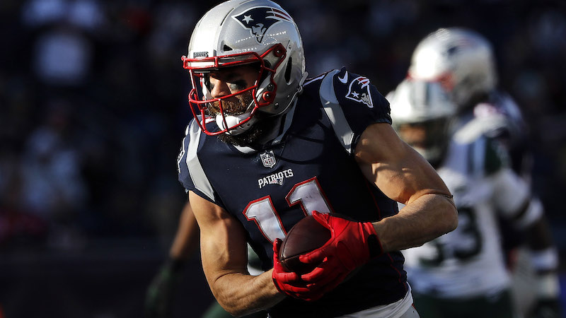 Patriots wide receiver Julian Edelman
