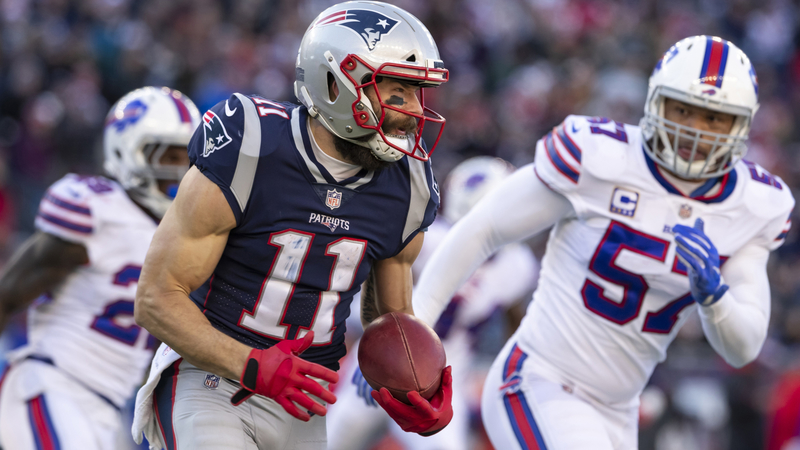 New England Patriots Wide Receiver Julian Edelman