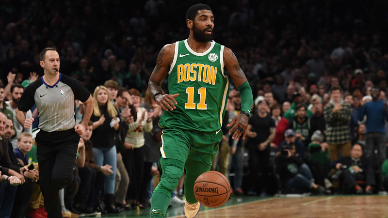 Boston Celtics guard Kyrie Irving