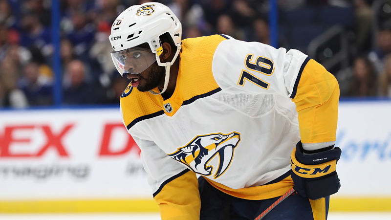 Nashville Predators defenseman P.K. Subban
