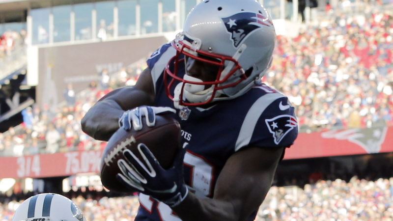Patriots wide receiver Phillip Dorsett