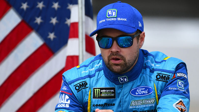 NASCAR driver Ricky Stenhouse Jr.