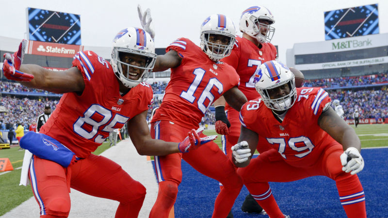Buffalo Bills wide receiver Robert Foster