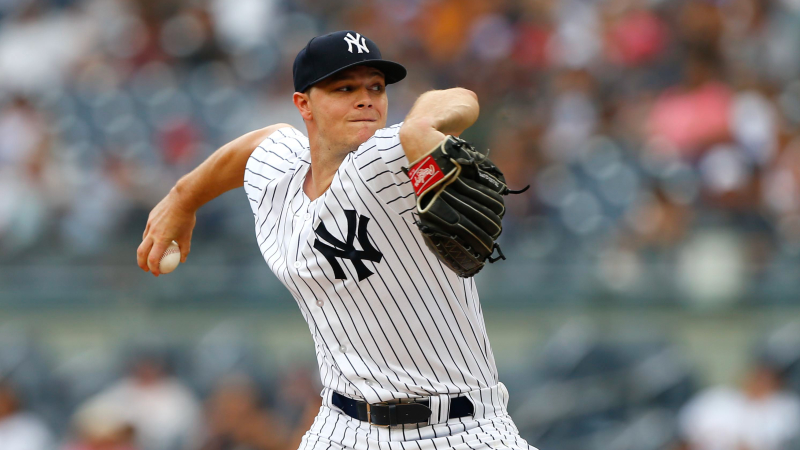 New York Yankees pitcher Sonny Gray