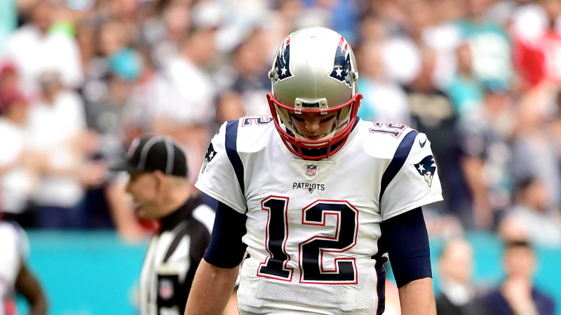 New England Patriots quarterback Tom Brady