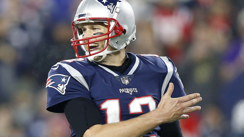 Patriots quarterback Tom Brady