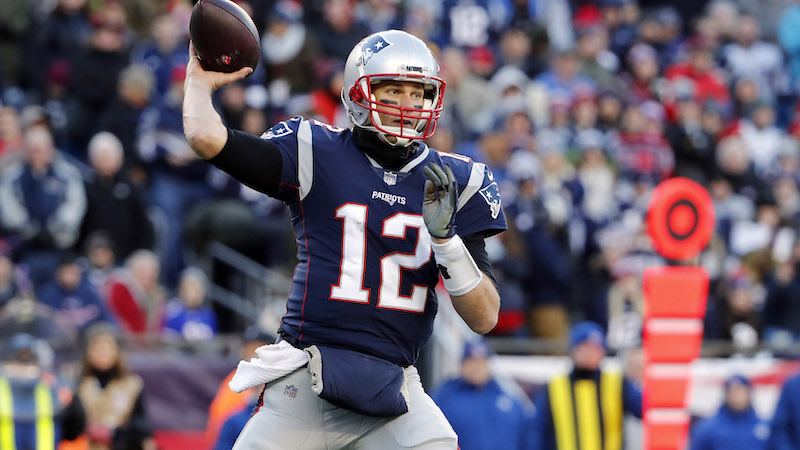 Patriots quarterback Tom Brady