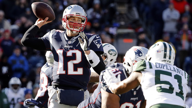 Patriots quarterback Tom Brady