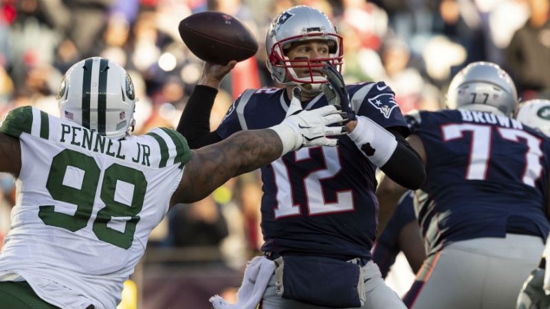 New England Patriots quarterback Tom Brady