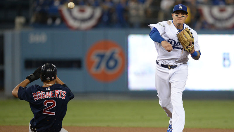 Boston Red Sox shortstop Xander Bogaerts and Manny Machado