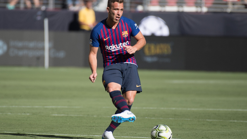 Barcelona midfielder Arthur Melo