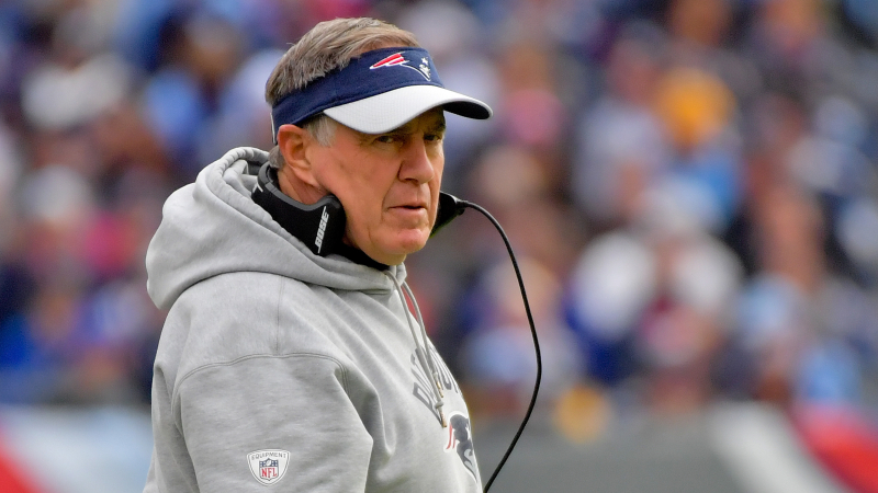 New England Patriots head coach Bill Belichick