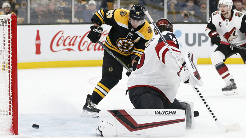 Boston Bruins forward Brad Marchand