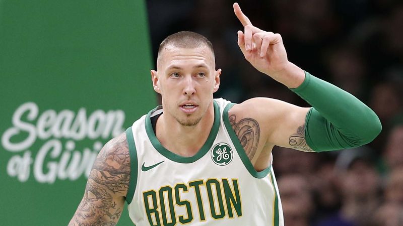 Boston Celtics forward Daniel Theis