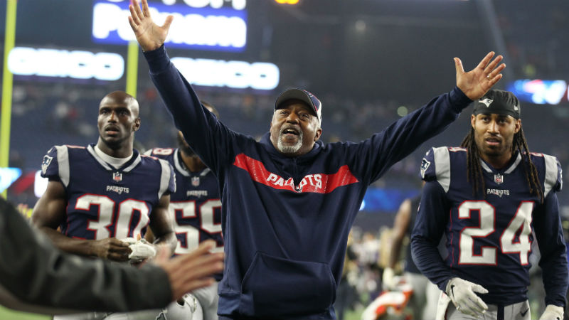 New England Patriots running backs coach Ivan Fears
