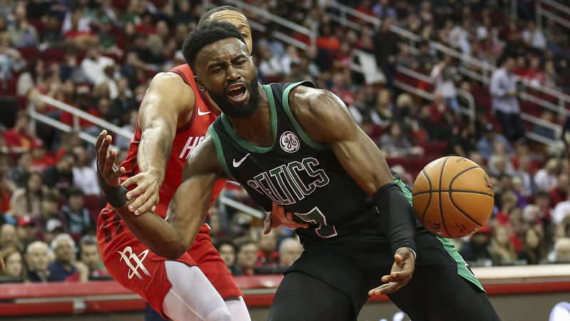 Boston Celtics forward Jaylen Brown