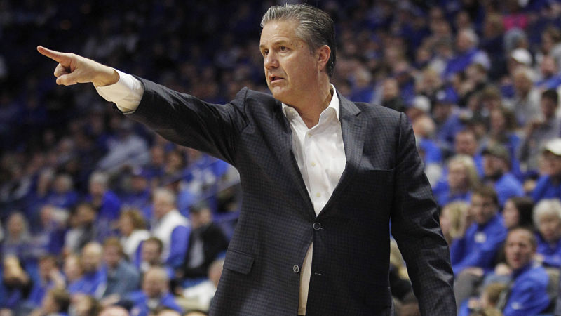 Kentucky head coach John Calipari