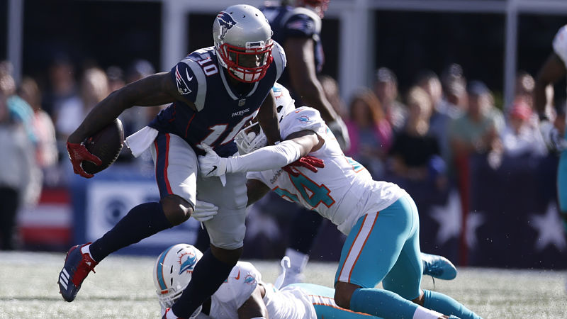 New England Patriots wide receiver Josh Gordon