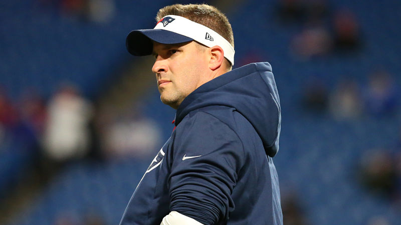 New England Patriots offensive coordinator Josh McDaniels