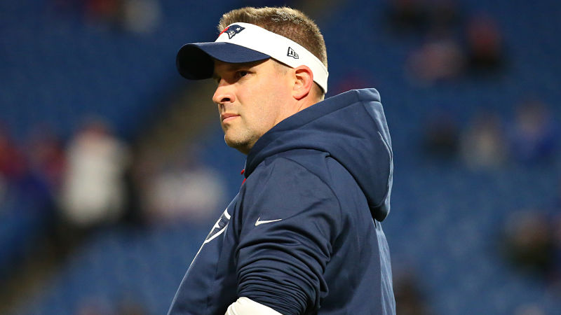 New England Patriots offensive coordinator Josh McDaniels