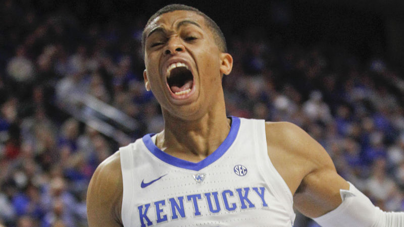 Kentucky Wildcats guard Keldon Johnson