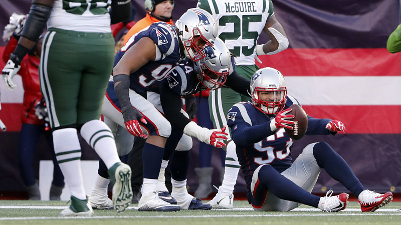 New England Patriots linebacker Kyle Van Noy