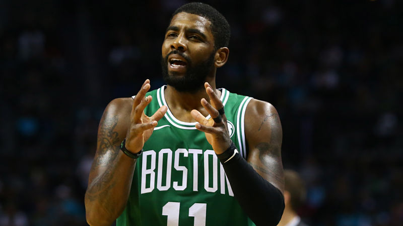 Boston Celtics guard Kyrie Irving