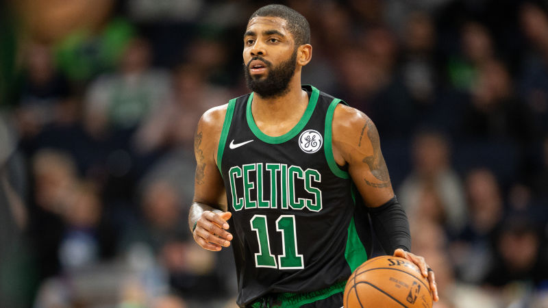 Boston Celtics guard Kyrie Irving