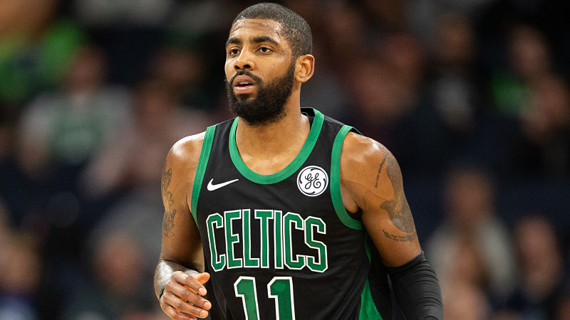 Boston Celtics guard Kyrie Irving
