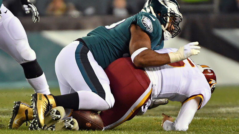 Washington Redskins quarterback Mark Sanchez