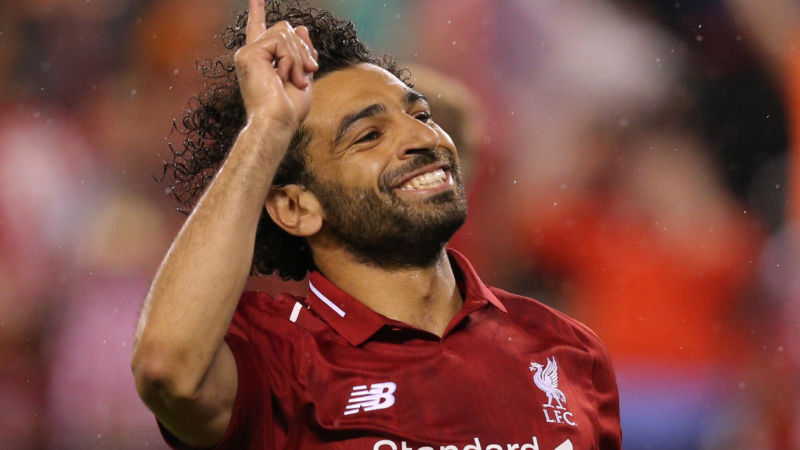 Liverpool player Mohamed Salah