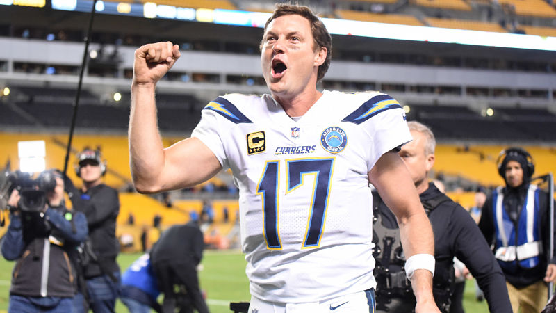 Los Angeles Chargers quarterback Philip Rivers