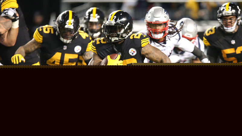 Pittsburgh Steelers running back Stevan Ridley