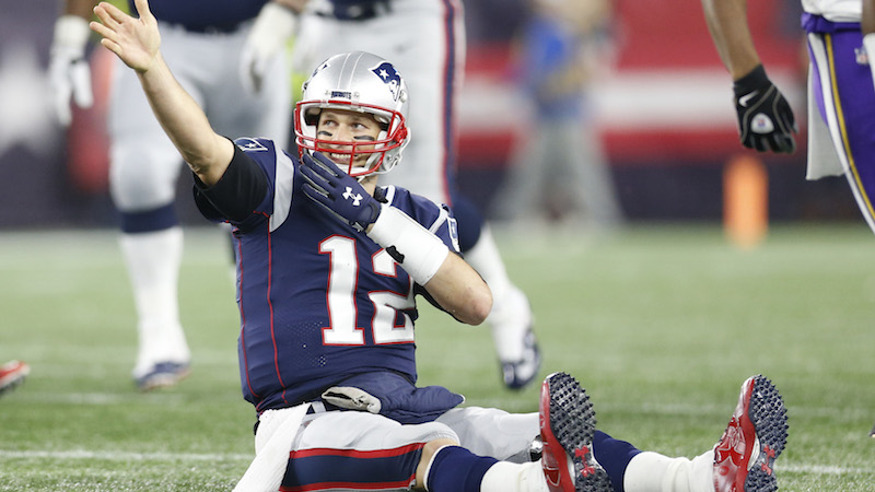 Patriots quarterback Tom Brady