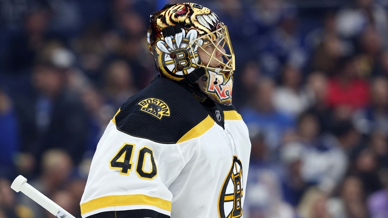 Boston Bruins Goalie Tuukka Rask