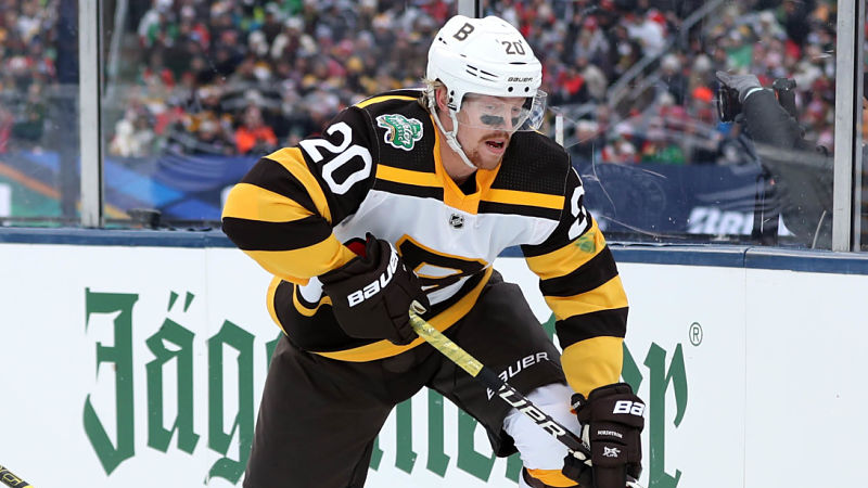 Bruins forward Joakim Nordstrom