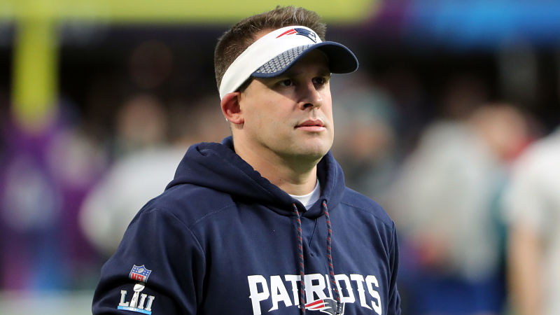 New England Patriots offensive coordinator Josh McDaniels