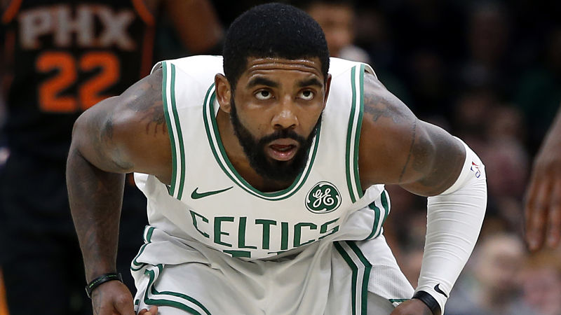 Boston Celtics guard Kyrie Irving
