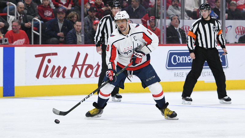 Washington Capitals Left Wing Alex Ovechkin