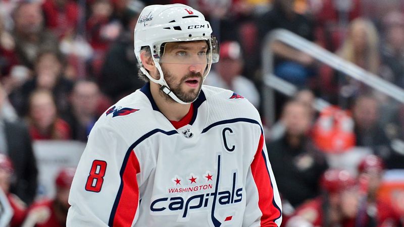 Washington Capitals forward Alex Ovechkin