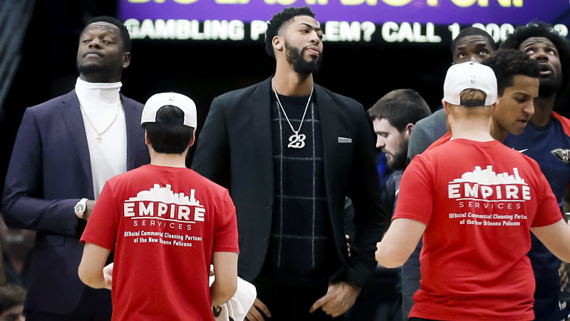 New Orleans Pelicans forward Anthony Davis