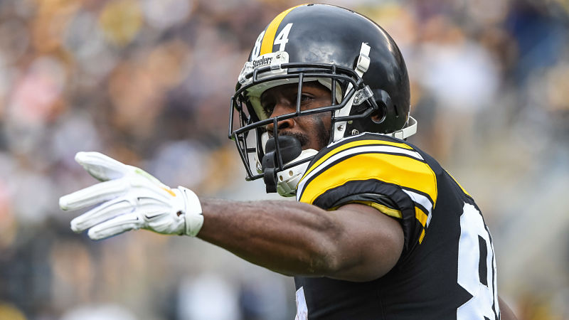 Pittsburgh Steelers receiver Antonio Brown