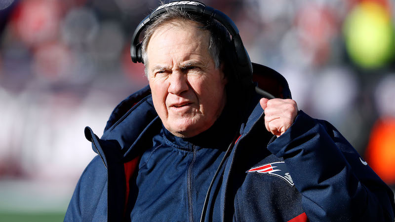 Patriots head coach Bill Belichick