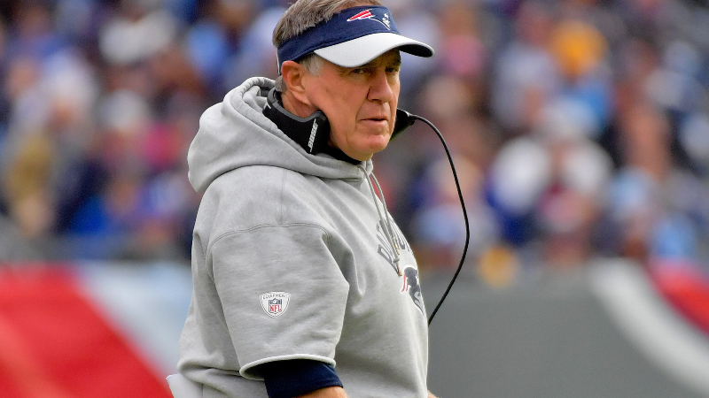 New England Patriots head coach Bill Belichick