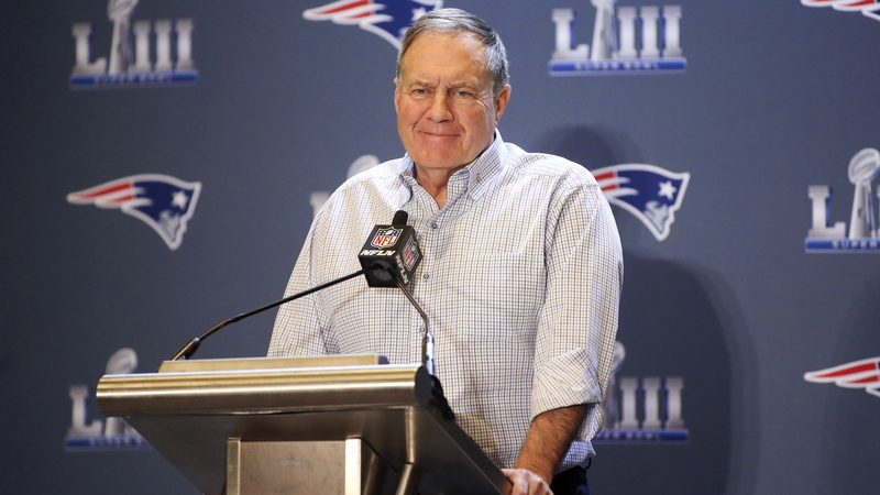 New England Patriots Head Coach Bill Belichick