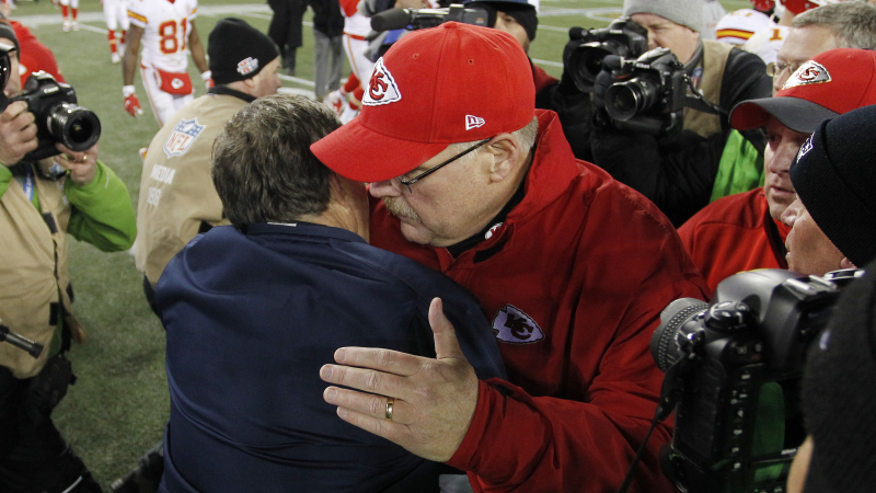Bill Belichick, Andy Reid