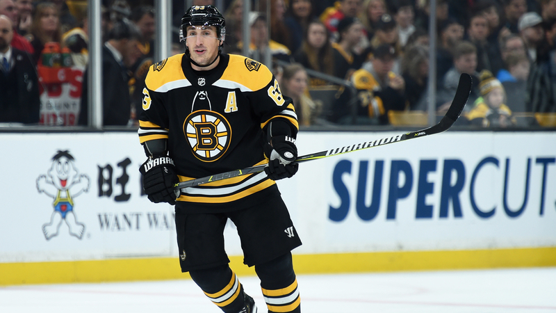 Boston Bruins Left Wing Brad Marchand