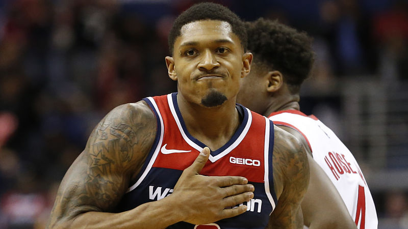 Washignton Wizards guard Bradley Beal