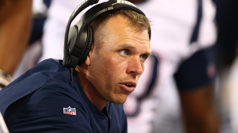 Patriots defensive line coach Brendan Daly