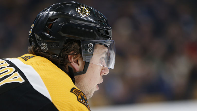 Boston Bruins defenseman Charlie McAvoy